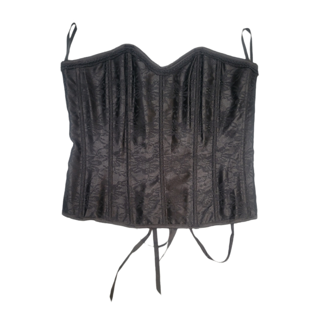 Living dead souls black overbust corset